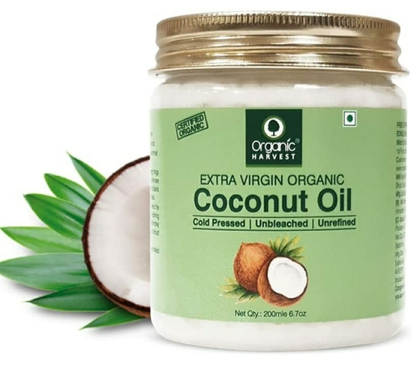 Organic Harvest Cold Pressed Extra Virgin Coconut Oil 